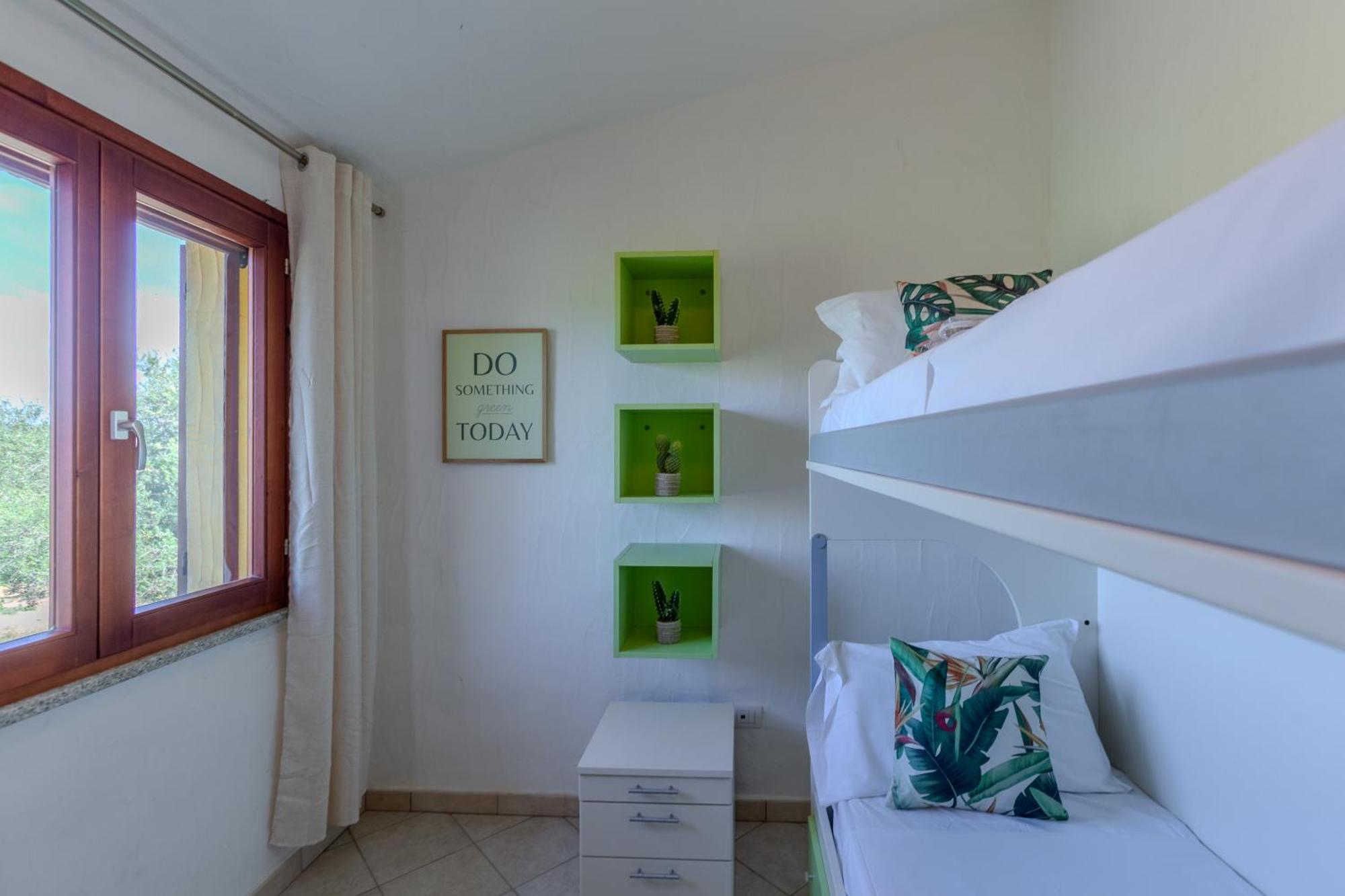 Porto Pino, Garden And Pool
