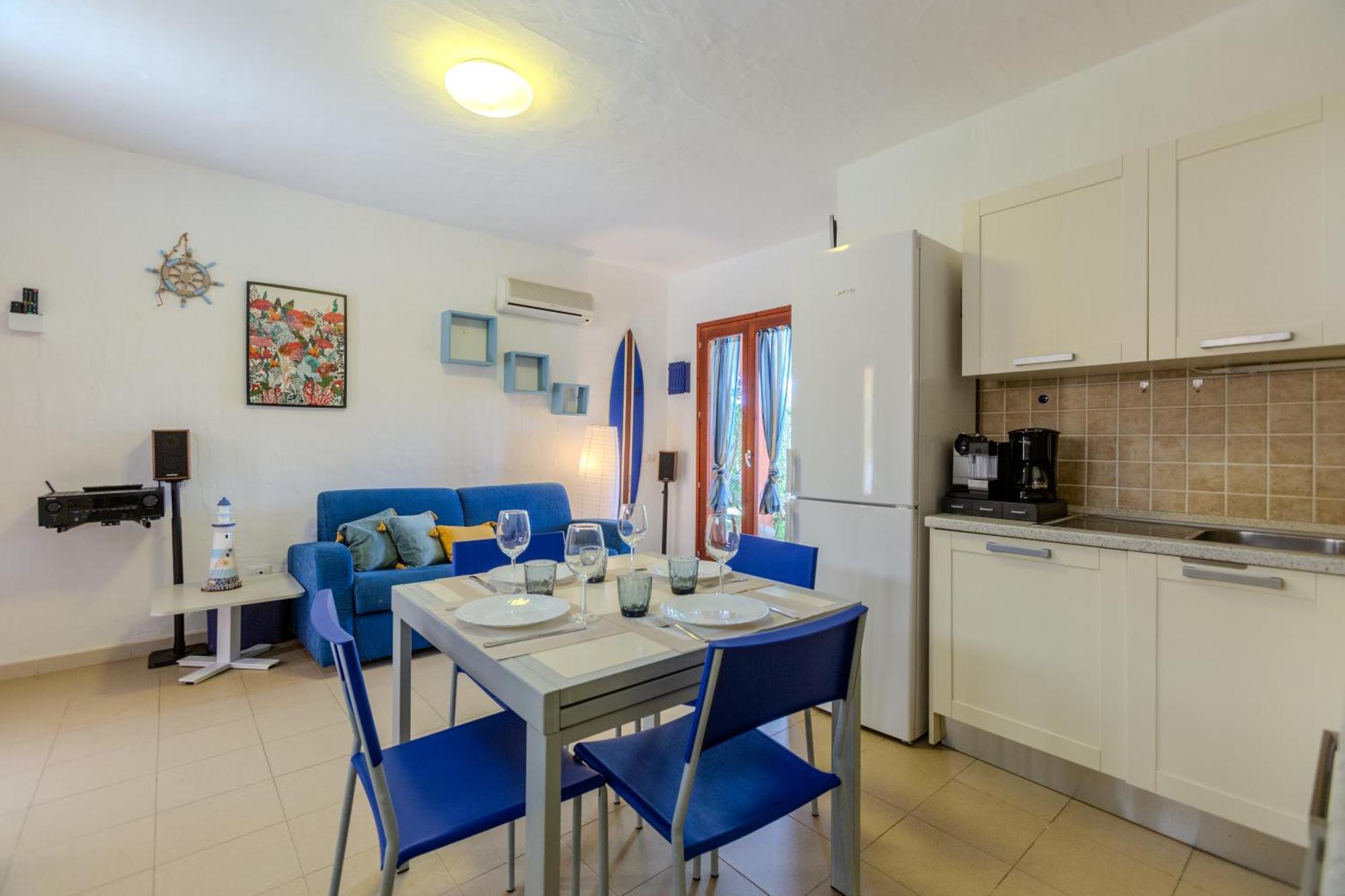 Porto Pino, Garden And Pool *